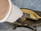 Gucci Sherry Line GG Plus Boston Bag Beige Canvas Hand Bag Used 08M012400024