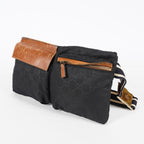 Gucci GG Canvas Sherry Line Belt Bag Waist Pouch 28cm Black Used 08E252200007