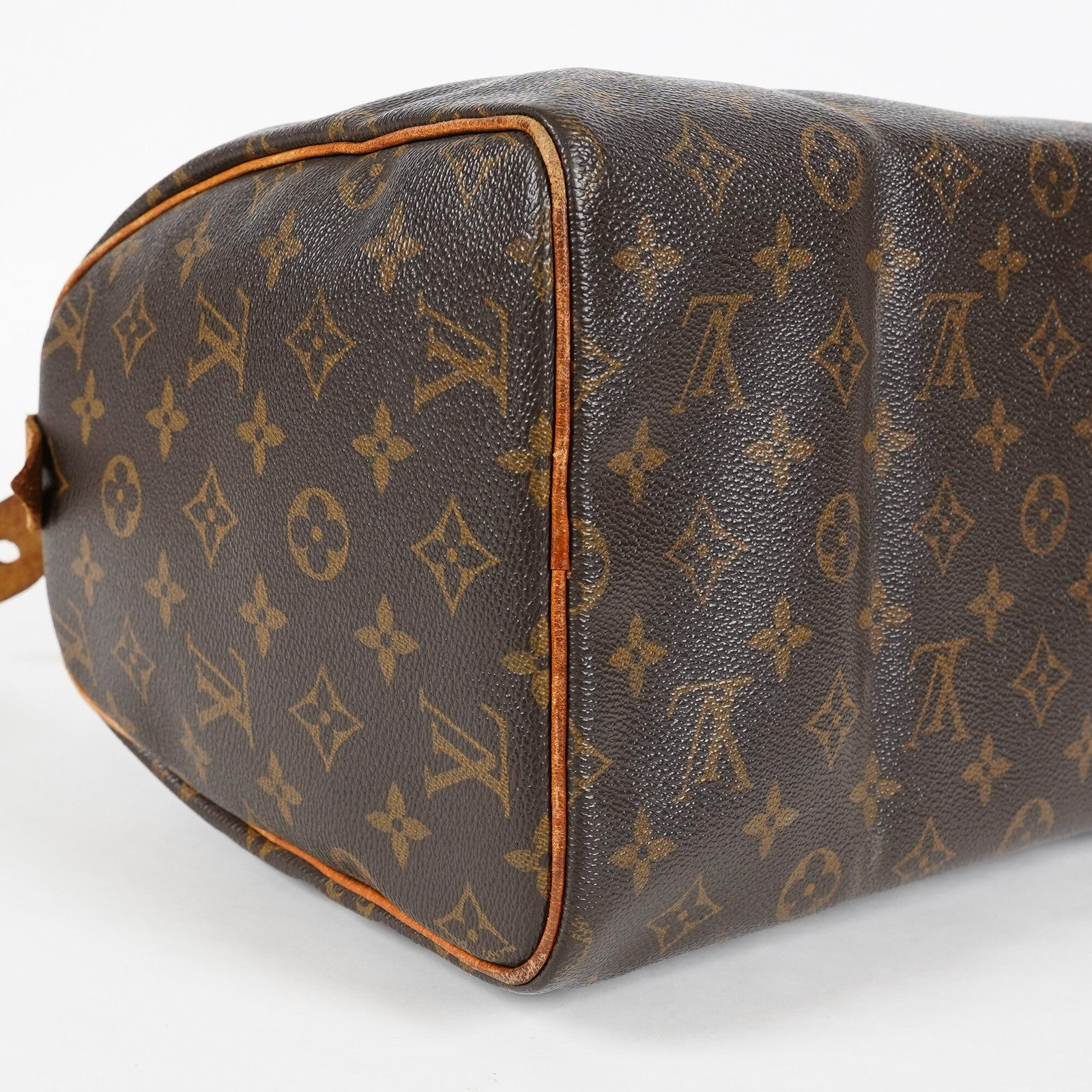 Louis Vuitton Speedy 30 Monogram Brown Handbag M41526 Used Vintage 07E245170012