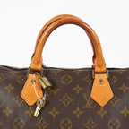 Louis Vuitton Monogram Speedy 30 Boston Handbag Brown Canvas M41526 07E067040029