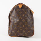 Authentic Louis Vuitton Monogram Speedy 40 M41522 Hand Boston Bag 03E079020011