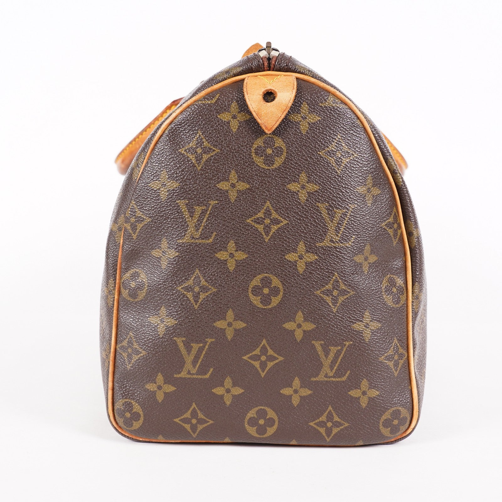 Louis Vuitton Speedy 40 M41522 Monogram Canvas Boston Handbag Brown 07A115148005