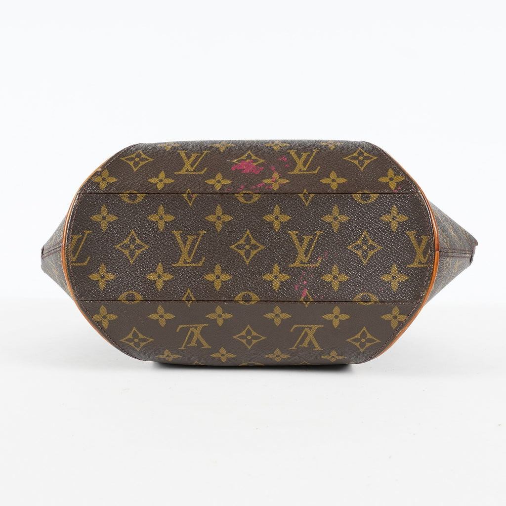 Louis Vuitton Ellipse MM M51126 Monogram Canvas Brown Used Handbag 09M363285708