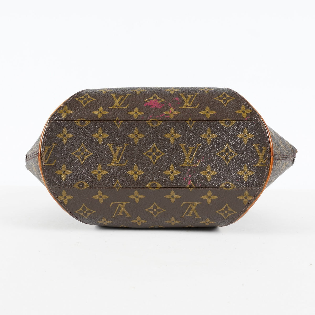 Louis Vuitton Ellipse MM M51126 Monogram Canvas Brown Used Handbag 09M363285708