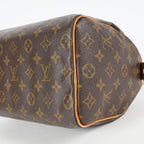 Louis Vuitton Speedy 25 M41528 Monogram Canvas Brown Handbag Boston 09A028408401