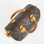 Louis Vuitton M41528 Monogram Speedy 25 Hand Bag Mini Boston Used 07E089570027