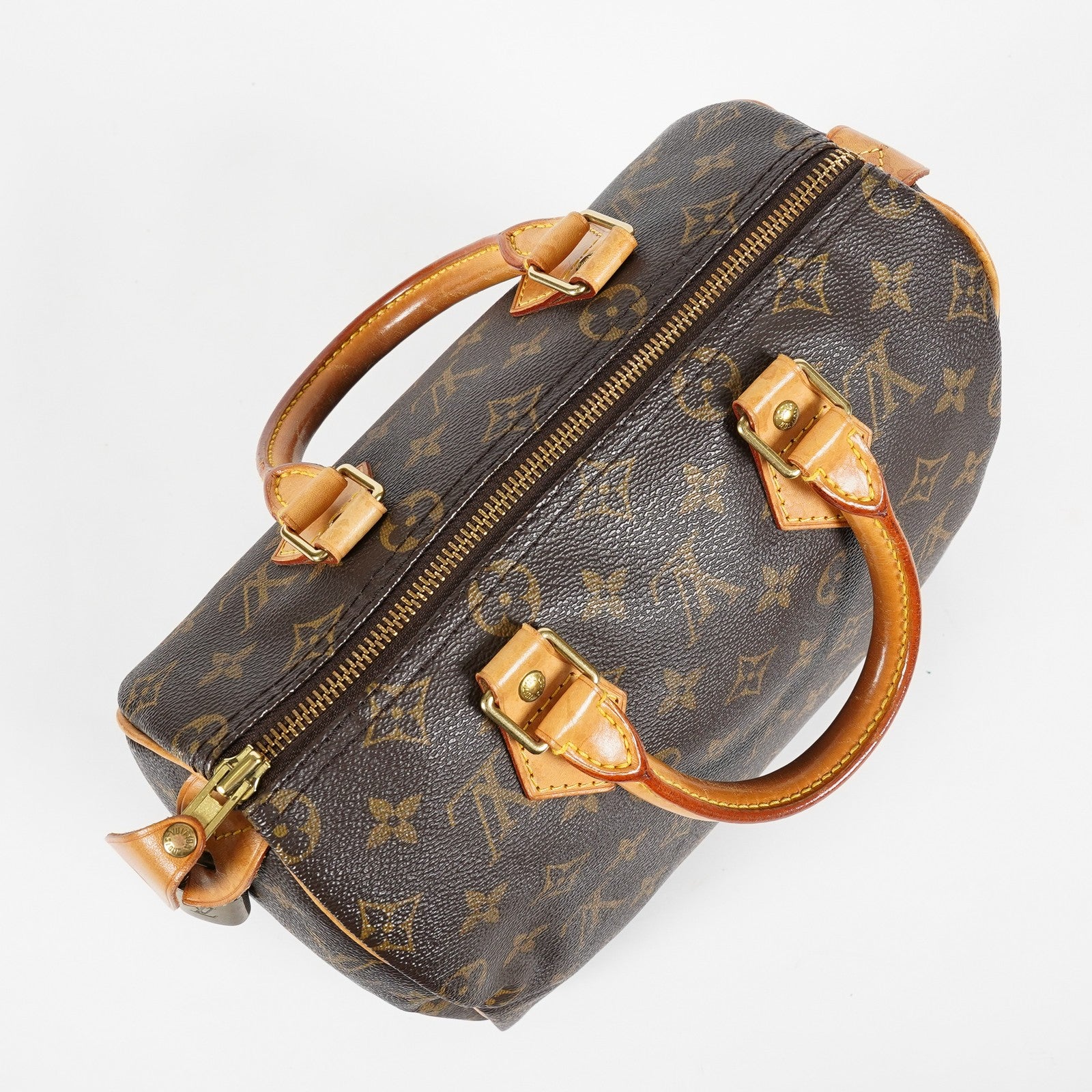 Louis Vuitton M41528 Monogram Speedy 25 Hand Bag Mini Boston Used 07E089570027