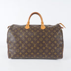 Authentic Louis Vuitton Monogram Speedy 40 Hand Boston Bag M41522 04A066006007
