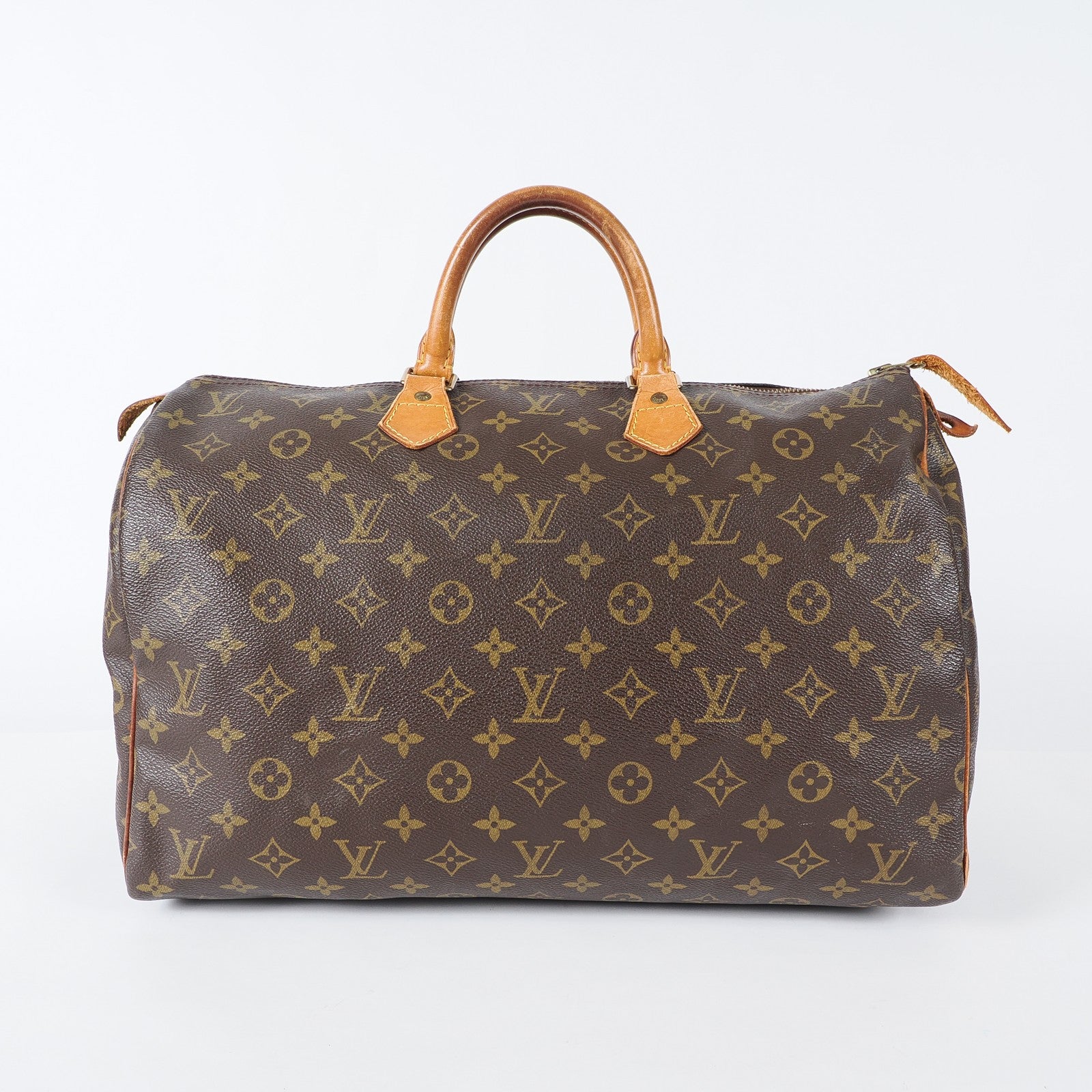 Authentic Louis Vuitton Monogram Speedy 40 Hand Boston Bag M41522 04A066006007