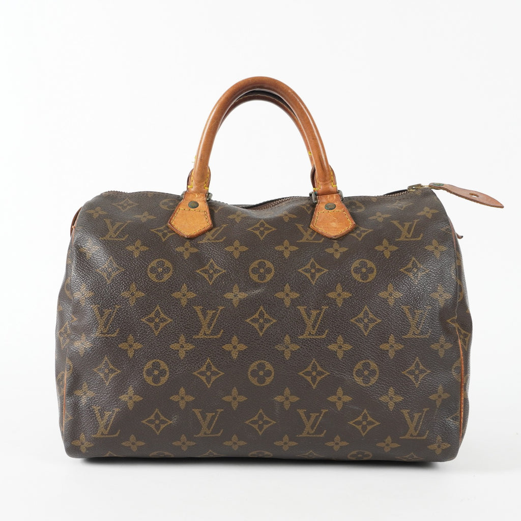 Authentic Louis Vuitton Monogram Speedy 30 M41526 Handbag vintage 03A226063227