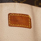 Louis Vuitton Sac Plat M51140 Monogram Canvas Brown Used Tote Bag 09E192530010
