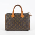 Louis Vuitton Speedy 25 M41528 Brown Monogram Canvas Used Handbag 08A226234803
