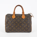 Louis Vuitton Speedy 25 M41528 Brown Monogram Canvas Used Handbag 08A226234803