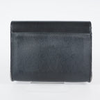 Christian Dior Vintage Leather Shoulder Bag Black Classic Handbag XY230