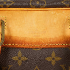Louis Vuitton Deauville M47270 Monogram Canvas Brown Handbag Used 07E222640027