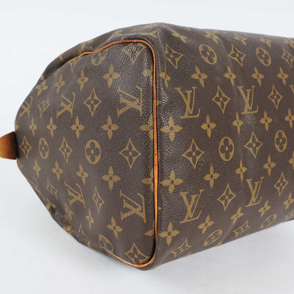 LOUIS VUITTON Speedy 30 Monogram Handbag Mini Boston M41526 04A324919207