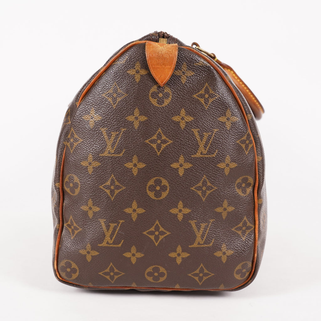 Authentic Louis Vuitton Monogram Speedy 35 M41524 Handbag vintage 06E345720025