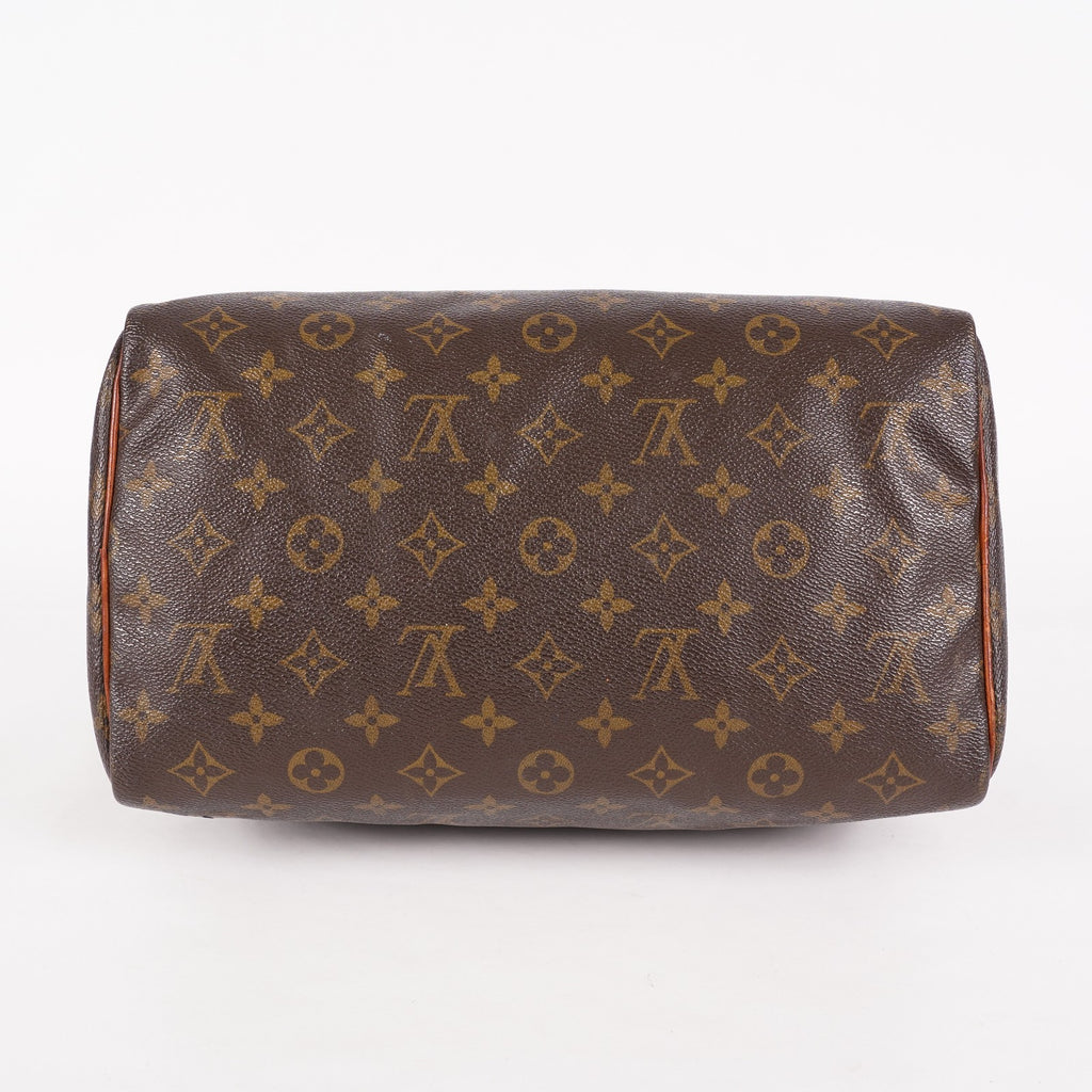 Authentic Louis Vuitton Monogram Speedy 30 Handbag vintage M41526 06E124290027