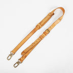 Auth Louis Vuitton Vachetta Leather Shoulder Strap Adjustable Tan Vintage XY266