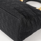Christian Dior Black Nylon Medium Lady DIOR Bag VINTAGE 12E263850008
