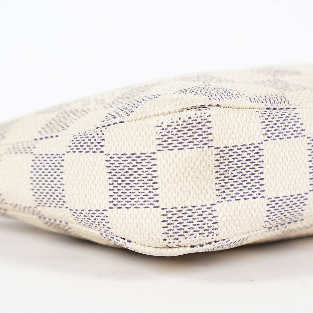 Louis Vuitton Damier Azur Pochette Accessoires N51121 Vintage Used 08A022516803