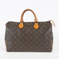 Louis Vuitton Speedy 35 M41524 Monogram Canvas Brown Used Handbag 08A365033603