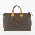 Louis Vuitton Speedy 35 M41524 Monogram Canvas Brown Used Handbag 08A365033603