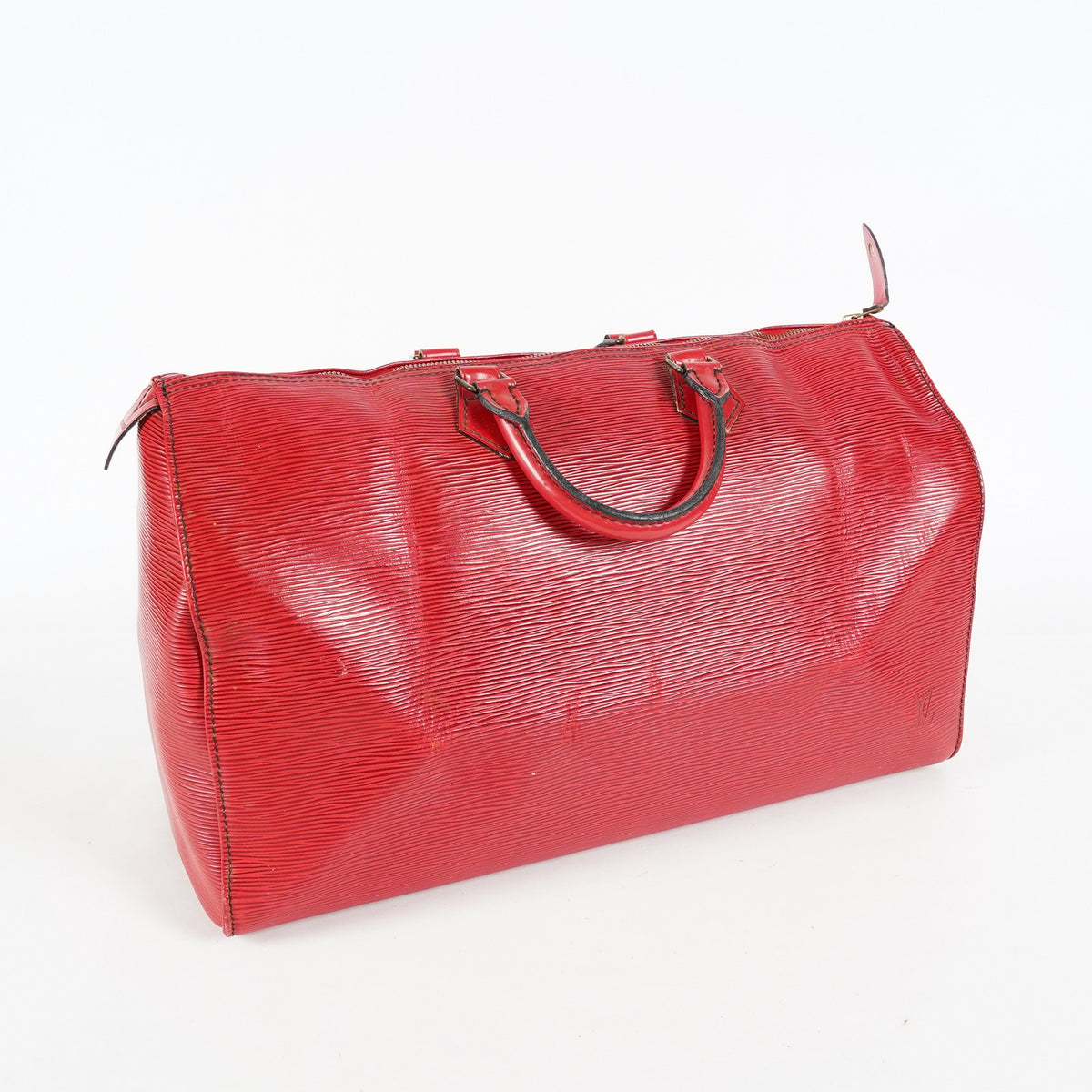 Louis Vuitton Speedy 40 M42987 Epi Leather Red Used Handbag 02E024576025