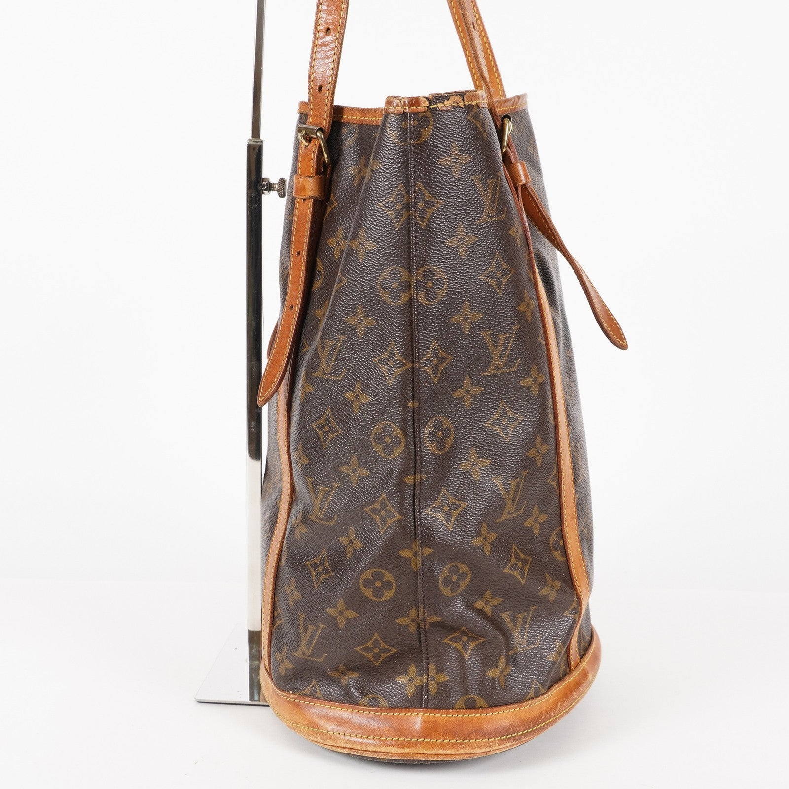 LOUIS VUITTON Monogram Bucket GM Shoulder Bag LV vintage M42236 05E102640013