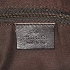 Gucci Abbey D-Ring Beige GG Canvas Leather Used Shoulder Tote Bag 09M314758608