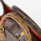 Louis Vuitton OnTheGo PM Monogram Reverse Canvas Tote M46373 Brown 07E0920130030