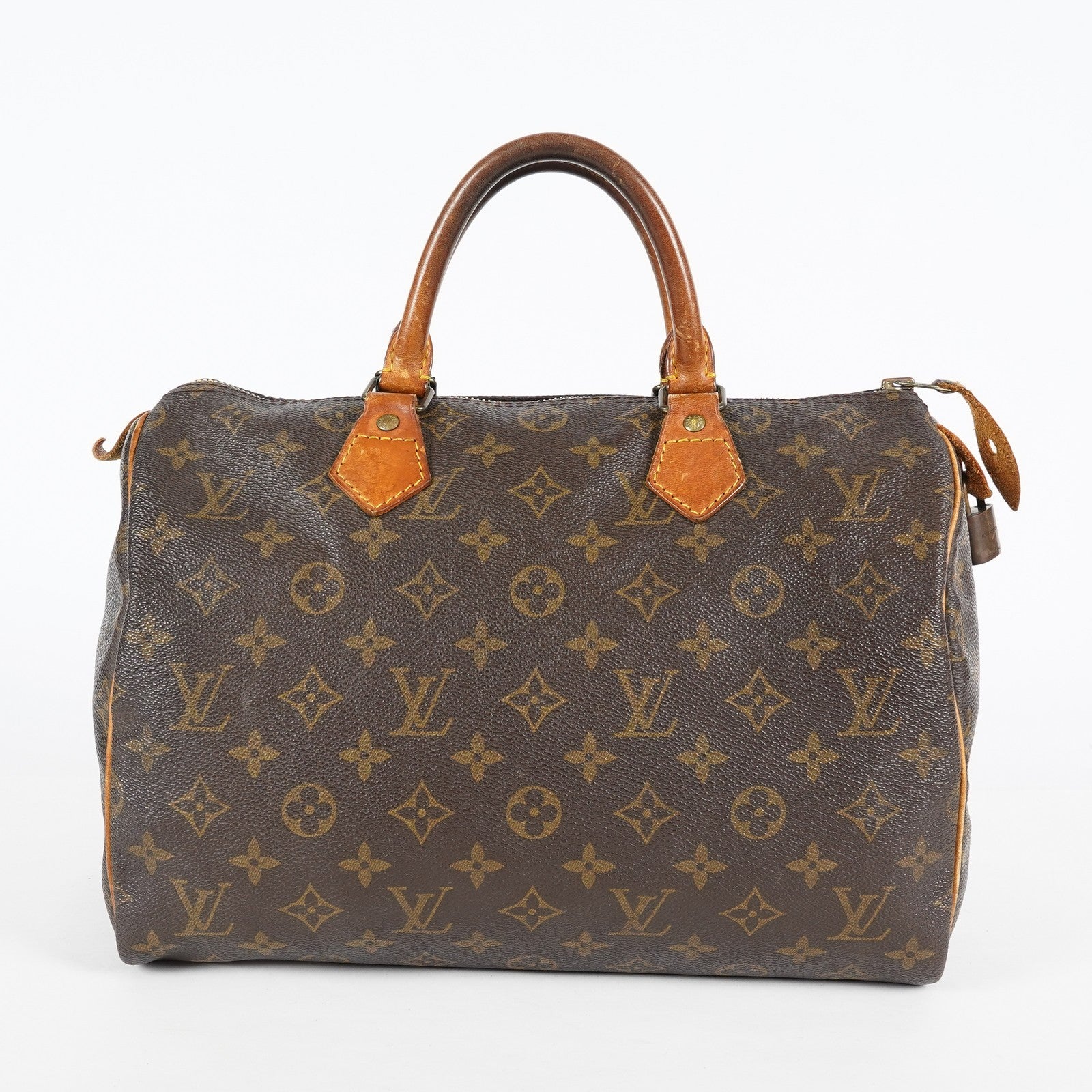 Louis Vuitton Speedy 30 M41526 Monogram Canvas Boston Hand Bag Used 07E064290007