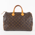 Authentic Louis Vuitton Monogram Speedy 35 M41524 Handbag 03A096063206