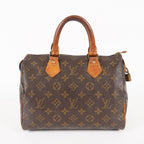 Authentic Louis Vuitton Monogram Speedy 25 Handbag vintage M41528 06E506234803