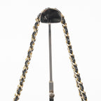 CHANEL Vintage Quilted CC Logo Jersey Chain Flat Shoulder Tote Bag 05E216352529