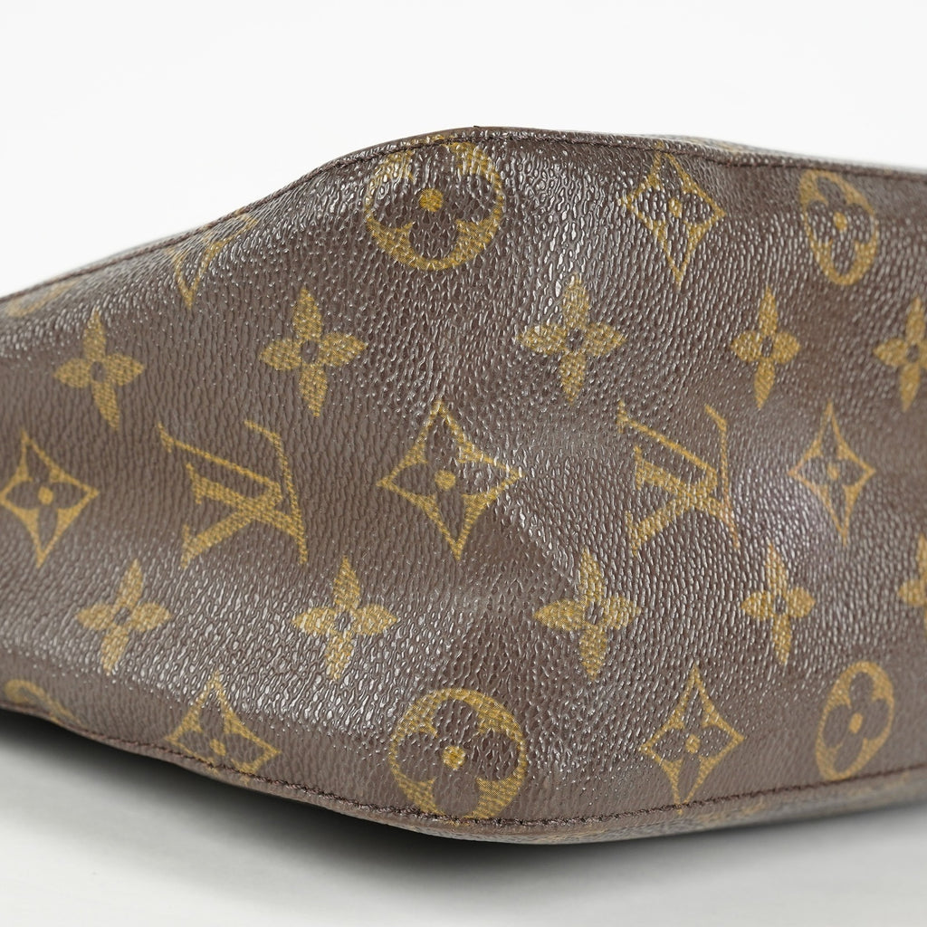 Louis Vuitton Looping MM M51146 Monogram Canvas Brown Shoulder Bag 09E032530011