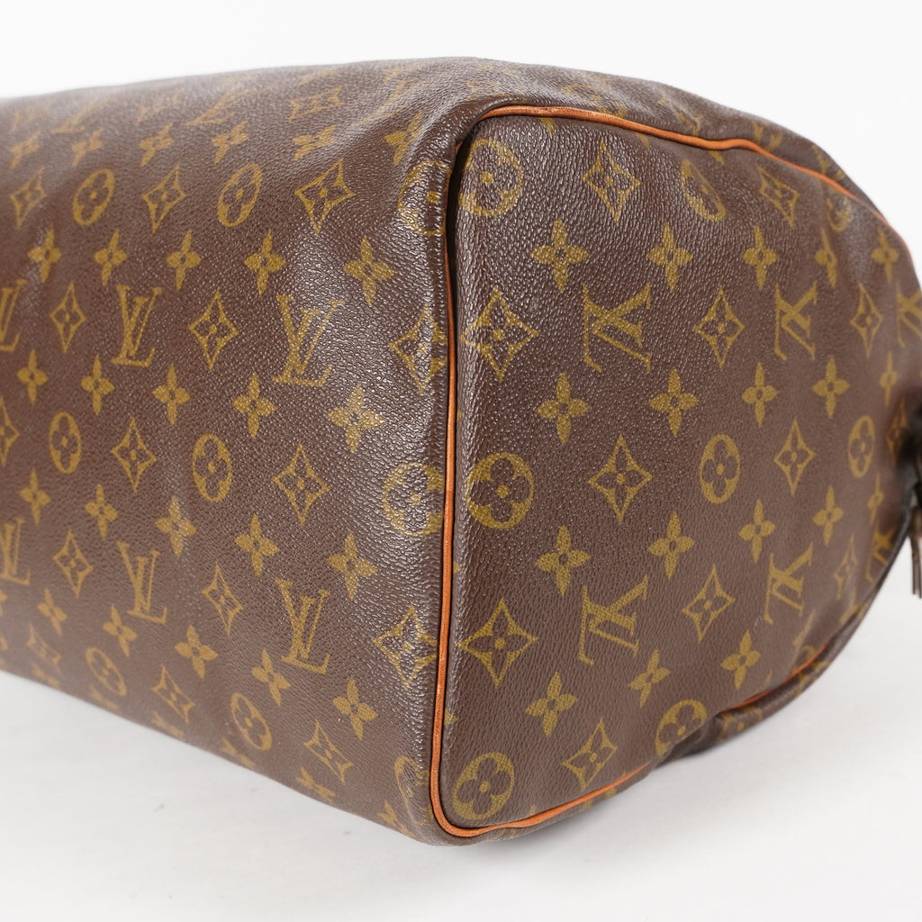 Authentic Louis Vuitton Monogram Speedy 40 Hand M41522 Boston Bag 06E044070015