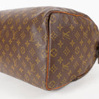 Authentic Louis Vuitton Monogram Speedy 40 Hand M41522 Boston Bag 06E044070015