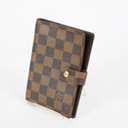 Louis Vuitton Damier Ebene Agenda PM Planner Cover vintage R20700 08A23935003