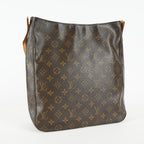 Louis Vuitton Looping GM M51145 Monogram Canvas Brown Shoulder Bag 09E183410010