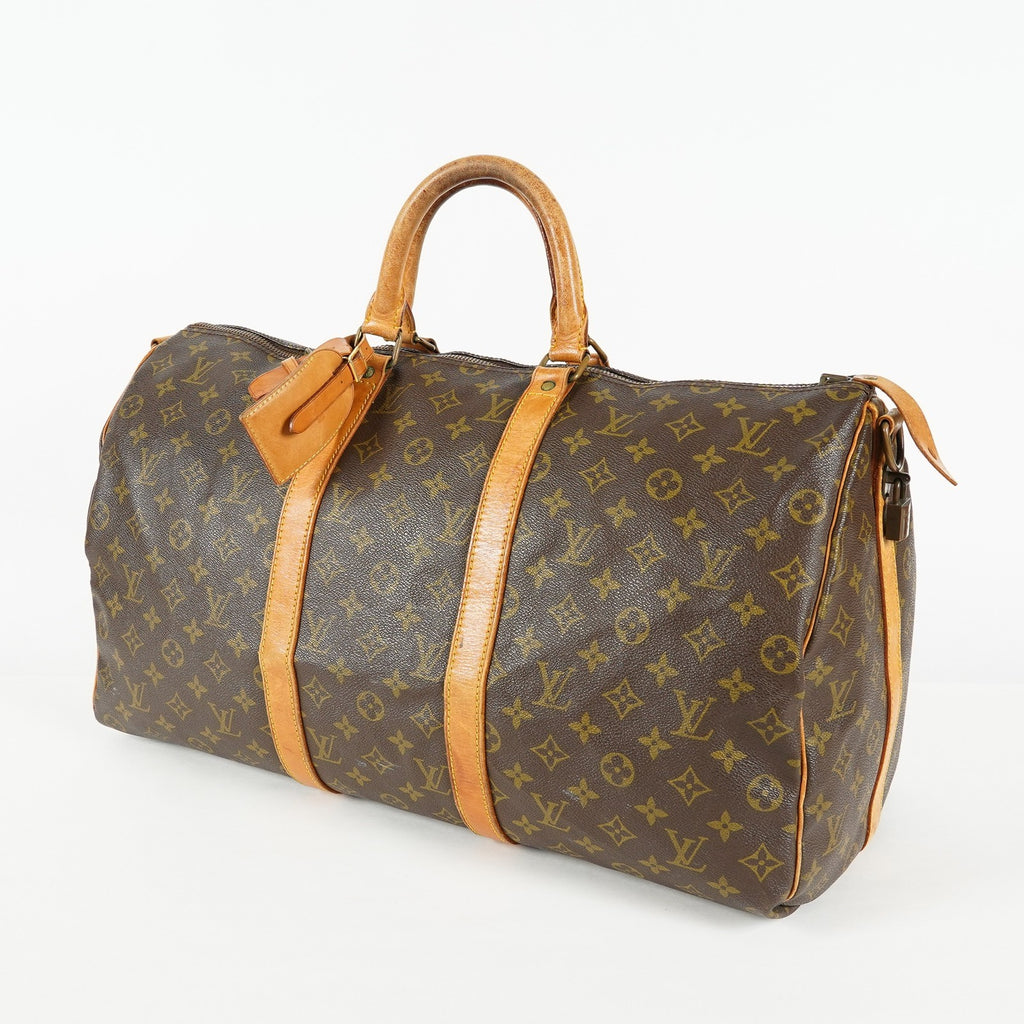 Louis Vuitton Keepall Bandouliere 50 M41416 Monogram Canvas Duffle 09A062974409