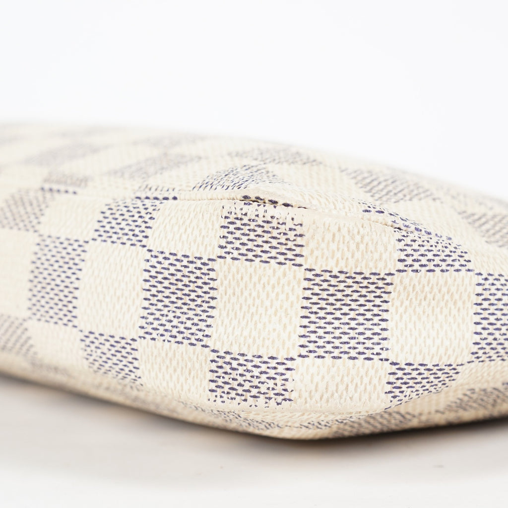 Louis Vuitton Damier Azur Pochette Accessoires N51121 Vintage Used 08A022516803