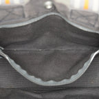 Hermes Fourre-Tout PM Tote Bag Canvas Gray Used Vintage Handbag 07E13825007