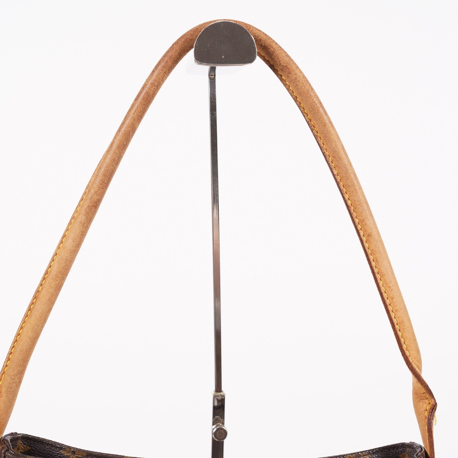 Louis Vuitton Looping GM M51145 Monogram Canvas Shoulder Bag Brown 07E023410004