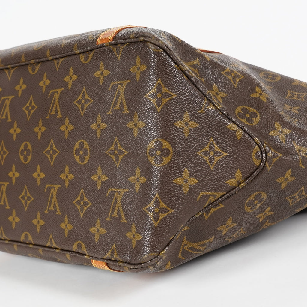Louis Vuitton Sac Shopping Monogram Tote Brown Used vintage M51108 08M392492617