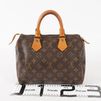 Authentic Louis Vuitton Monogram Speedy 25 Handbag vintage M41528 03E068030011