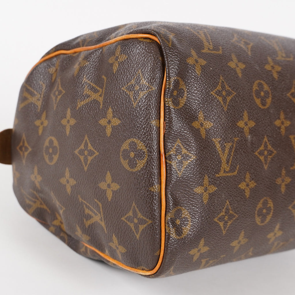 Authentic Louis Vuitton Monogram Speedy 25 Handbag vintage M41528 05E116270016