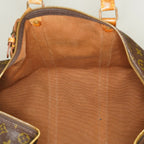 LOUIS VUITTON Keepall 50 Monogram Boston Bag Brown vintage M41426 06E173740010