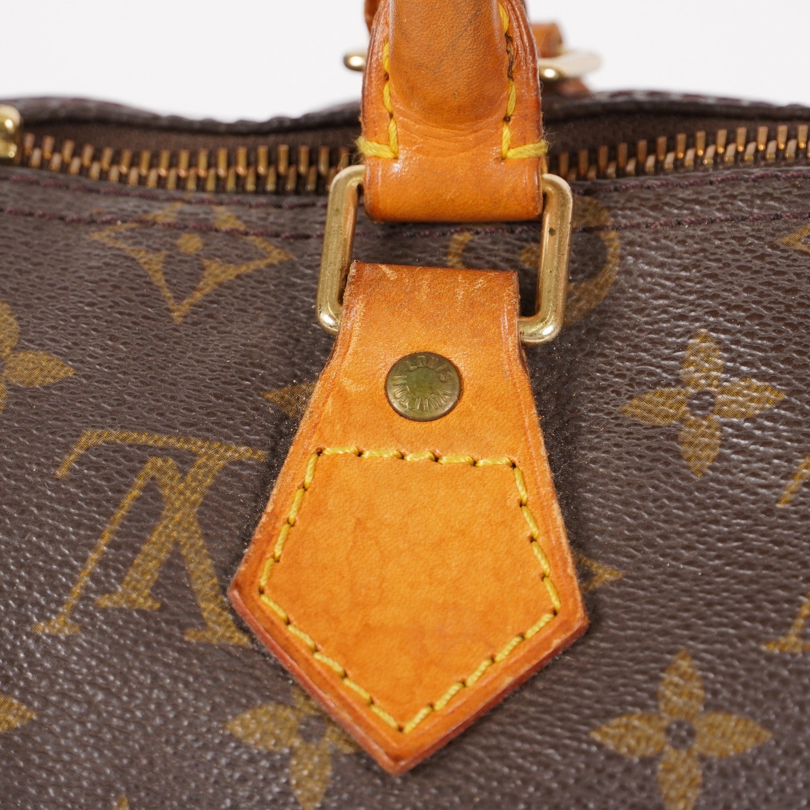 Authentic Louis Vuitton Monogram Speedy 25 Handbag vintage M41528 05E116270016