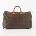 Authentic Louis Vuitton Monogram Speedy 40 Hand Boston Bag M41522 02E396050018